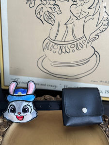 Đồ Chơi Thỏ Cảnh Sát 3D Đồ Trang Trí Treo Hình Thỏ Hoạt Hình Thắt Lưng Túi Trang Trí Cho Nữ Đồ Chơi Trẻ Em