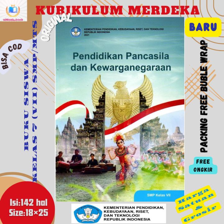 Buku Paket Siswa Ppkn Pendidikan Pancasila Dan Kewarganegaraan Kelas 7