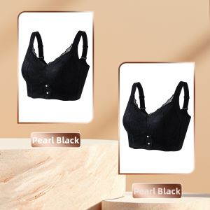 QIANLINGMEI | Adjustable Side Bust Control Push Up Prevent Sagging Full Cup Bra