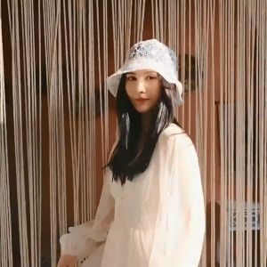 Nón Thêu Hoa Vành Ren Trong Suốt Siêu Xinh Style Korea RQN1683 - requane