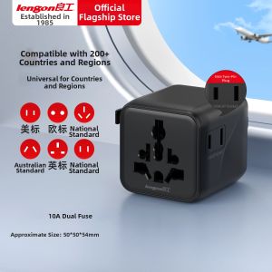 lengon | Global Universal Adapter with USB Port