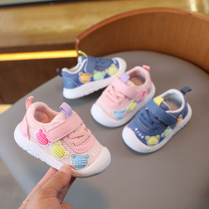 Non-slip Breathable Mesh Soft Sole Baby Walking Shoes