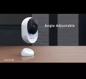 พร้อมส่ง กล้องวงจรปิดภายในบ้าน ให้ปลอดภัยอย่างเต็มรูปแบบ ️ Laxihub รุ่น Night Vision 1080P Wi-Fi PT Camera 2-Way Audio