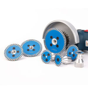 25-90mm Mini Diamond Saw BIade M14 Thread With RemovabIe FIange Turbo Cutting Disc for Granite Marble Stone Concrete cutting