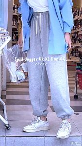 CELANA JOGGER WANITA PRIA UKURAN JUMBO / SWEATPANTS JOGGER OLAHRAGA GYM CASUAL KOREAN STYLE / CELANA JOGGER BIG SIZE