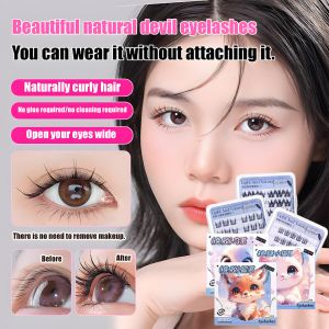 Mascara High Viscosity False Eyelash Natural Lightweight Waterproof and Sweatproof Beauty Skin Care
