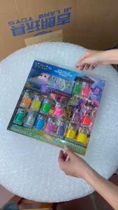 Đồ chơi làm đẹp cho bé gái Sét 15 lọ Gel Sơn móng tay bóc được kèm Sticker hàng xuất an toàn - Tiệm Nhà Sóc 2023