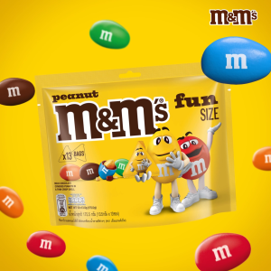 M&MS Peanut Chocolate Fun Size 175.5G Chocolate / Crunchy / Gift