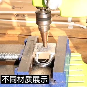 (ORICOD)3/6 Pcs Bit Pagoda untuk Bit Pagoda Baja Spiral Baja HSS Baja Dilapisi Titanium