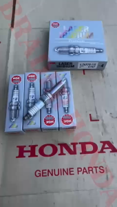 BUSI NGK LASER IRIDIUM  ILZKR7B-11S ASLI ACCORD CP2 ODYSSEY RB3 CRV GEN 4 RM1 RM3 PRESTIGE 2400 24 CC 2008 2009 2010 2011 2012 2013 2015 2016 2017 HONDA 12290-R40-A01 SILVER JAPAN ORIGINAL ORISINIL PLUG HOLE COIL SPARK TOP BLOCK CYLINDER HEAD COVER KLEP