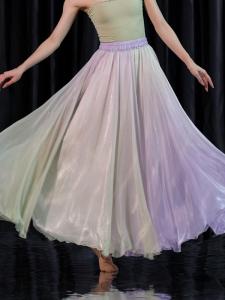 FULLBELIEF | Elegant Ancient Style Gradient Dance Skirt