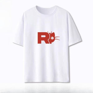 Pokémon Anime Team Rocket Creative Printed T-Shirt Mens and Womens Summer New Harajuku Loose Casual Trend Short Sleeve Top
