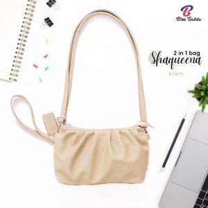 tas wanita waterprof 2 in 1 65 an shaqueena slingbag