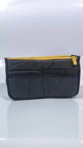 Organizer Insert Bag Women Nylon Travel Insert Organizer Handbag Purse Large Liner Lady Makeup Cosmetic Bag Cheap Female Tote