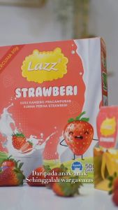 Lazz Susu Kambing Asli/Kurma/Choco/Strawberi 500g