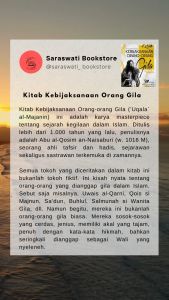 Kitab Kebijaksanaan Orang Orang G1L4 by Abu al-Qasim an-Naisaburi