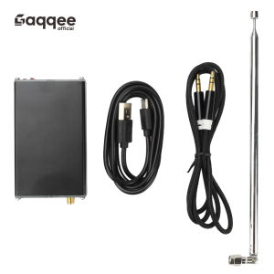 2000m FM Transmitter 0.5W with Digital Display Stereo 76-108MHz TYPE-C Radio Broadcast Campus Station