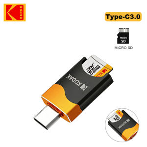 Kodak | KODAK T330 High-Speed Micro SD Card Reader Type-C OTG Adapter for Mobile Phones Tablets And Computers TF Memory Card
