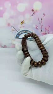 gelang kayu galih johar pakek plat terbaik