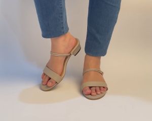 Sandal Wanita Big Size Uk 4142434445 Hak 3cm/Sandal Pesta Keundangan Wanita Uk Besar Jumbo/Sandal Kerja/Sandal Resmi