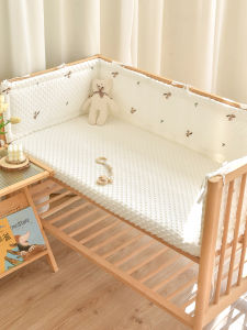ANYOUBI | One-Piece Baby Crib Bumper with Comfort Beads