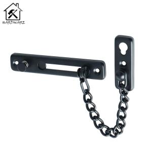 1-Pack Chain Door Guard LockDoor Chain Locks with Safety Spring Anti-Theft Press LatchStainless Steel Gate Latches