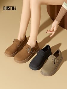 DUSTO | Comfortable Leisure Flat Shoes with Magic Tape Buckle