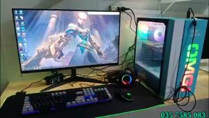 Bộ PC Gaming  New  Core i3 9100F/Ram 8G/SSD 256G/RX 570 4G DR5. chơi game  học tập vừa làm việc đều xử lý mượt