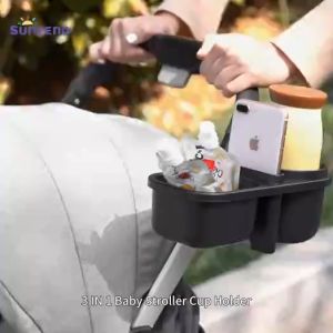 Baby Stroller Accessories: Bottle Rack & Mobile Phone Holder