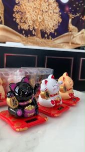 แมวกวัก เรียกทรัพย์ แมวนำโชค พลังงานโซล่าเซลล์ แมวญี่ปุ่น - ประเภท: แมวนำโชค