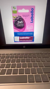 Made.in.Germany❤️ -💋🍒💜 Son Dưỡng Môi hương Mâm Xôi Đen Labello Blackberry Shine 24H Pflege 4.8g