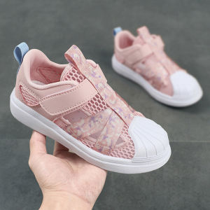 Summer Children Mesh Casual Shoes Girl Sneakers Non Slip Kids Sport Footwear Outdoor Comfortable Breathable Walking Shoes