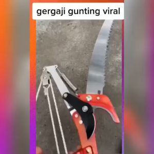 Gergaji Pemotong Ranting Dahan Pohon Tinggi Super Tajam & Kuat