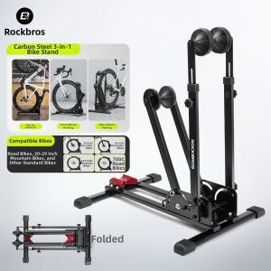 RockBros | Dual Rod Bicycle Parking Stand Home Use Display Frame