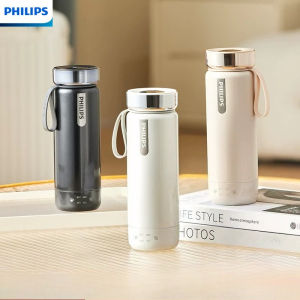 Philips | Philips AWP2799 Portable Electric Heating Water Cup 350ml 4 Temp Settings 316 Stainless Steel Global Travel Kettle