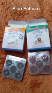 (Lẻ 1 viên) Sổ giun sán Bio Rantel Plus cho Chó Mèo trưởng thành - Medipet