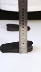 2.5cm/3.5cm Height Increased Heel Pad Insoles Multi Layers Adjustable Shoe Insert Lift low top Shoes Insole 1pair