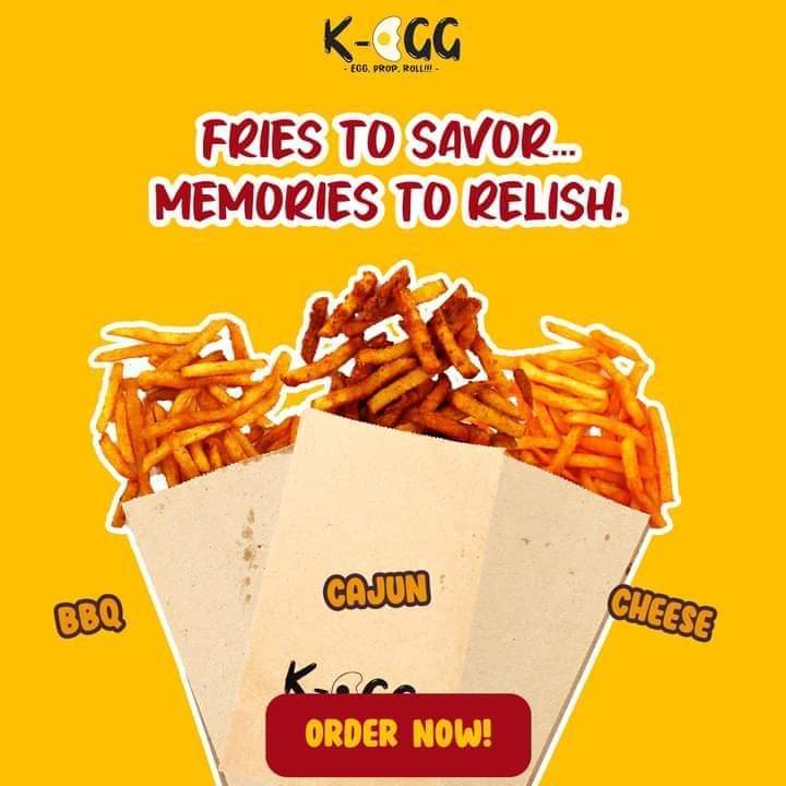 K EGG FRIES BBQ flavor Lazada PH