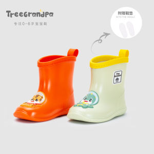 รองเท้ากันฝนลายการ์ตูนไดโนเสาร์สำหรับเด็กรองเท้าบูทกันฝนน้ำหนักเบากันน้ำกันลื่นระดับข้อเท้าใส่ช่วงกลางสำหรับเด็กหญิงและเด็กชายสไตล์ญี่ปุ่นสำหรับเด็กหญิงและเด็กชายรองเท้ากันน้ำสำหรับเด็ก