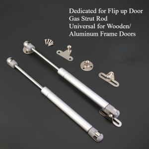Lift Hydraulic Gas Strut Lid Stay Support Cabinet Door Hinge Open Close Home Decor Kitchen Furniture Door Gas Spring 100N/200N Lift Up Pop Support Stay Pneumatic Support Hydraulic Strut