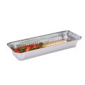 Barbecue Special Disposable Takeaway Aluminum Foil Box Long Rectangle Skewer Packaging Box Commercial Use Aluminum Foil Container. 