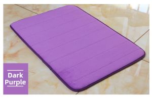 Anti-slip Coral Fleece Memory Foam Door Mat