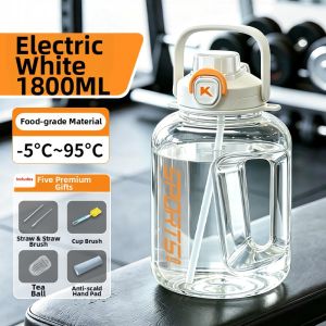 LUOCHENG | Large Capacity Portable Water Bottle 2000ml