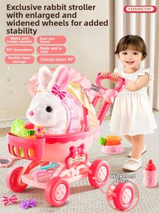 BEI JESS | Electric Simulation Cute Educational Plush Toy Rabbit