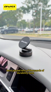 Awei X89 Car Holder Magnetic Holder Suction Cup Magnetic Portable Phone Stand Phone Holder Car Phone Holder Awei Holder