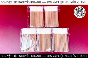 Cọ Bẹ Quét Sơn Cán Gỗ – Cọ Quét Sơn Bản Rộng Lông Trắng Mềm Dùng Quét Sơn Keo Dầu Vecni