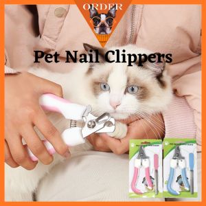 Pet Nail Trimmer & Grooming Tools: Stainless Steel Nail File for Dogs & Cats