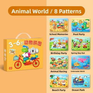 STARRY ARK | Educational Puzzle for Children 3-6 Years Old 2 Large Pieces