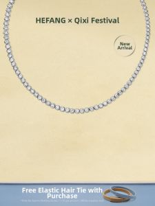 HEFANG Jewelry | Sparkling Bubble French Style Necklace