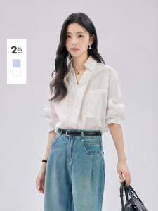 V-neck Short Sleeve Work Shirt